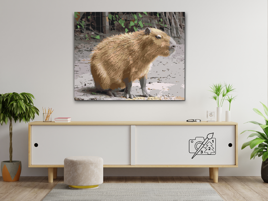 Paint by Numbers - Capybara