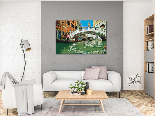 Paint by Numbers - Gondoltur i Venedig 3