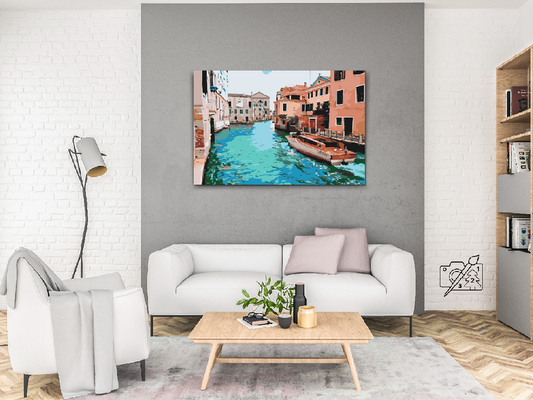 Paint by Numbers - Sejlads i Venedig