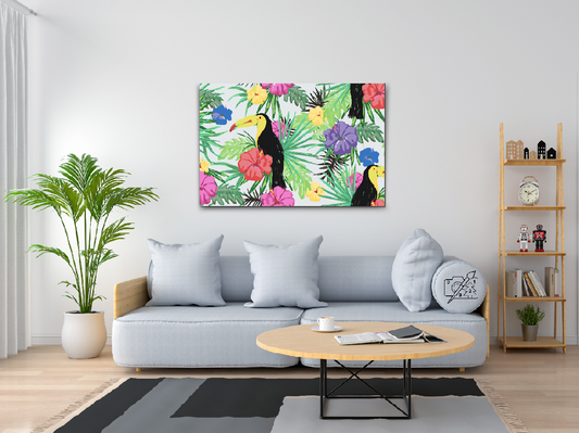 Paint by Numbers - Tropisk tukan