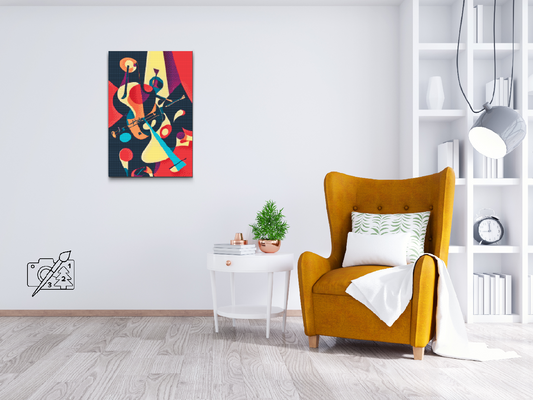 Diamond Painting - Musik i maleriet