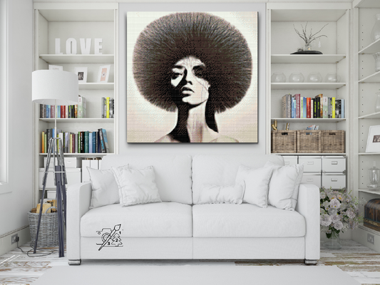 Diamond Painting - Hemmelig skønhed