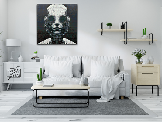 Diamond Painting - Mand fra fremtiden