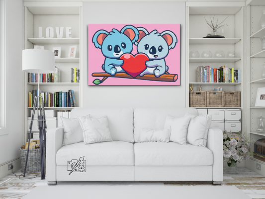 Paint by Numbers - Koalakærlighed
