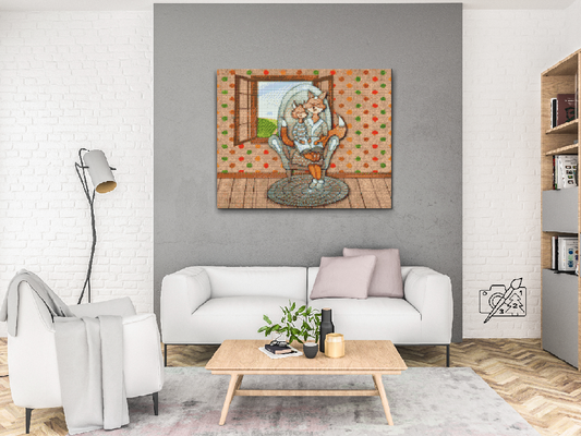 Diamond Painting - Godnatlæsning