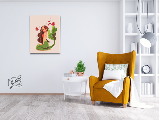 Paint by Numbers - Den Lille Havfrue 2