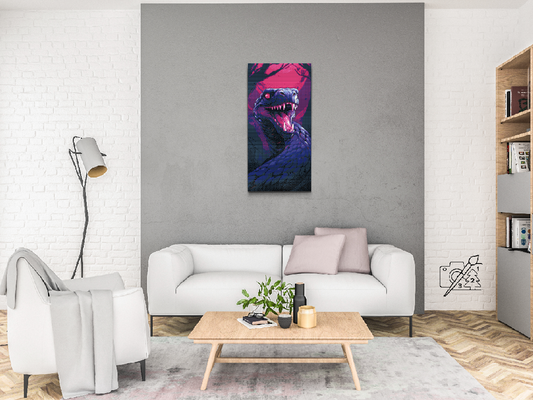Diamond Painting - Giftig slange