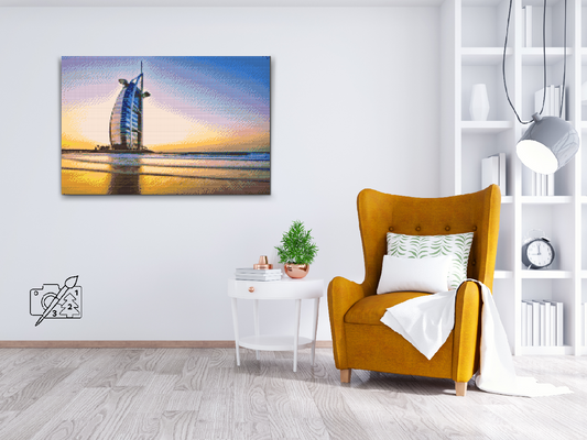 Diamond Painting - Burj Al Arab, Dubai