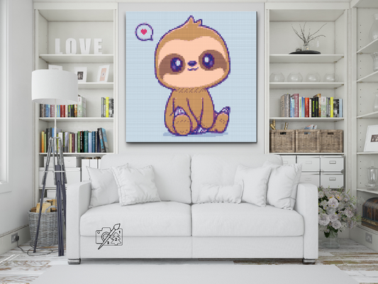 Diamond Painting - Lille dovendyr