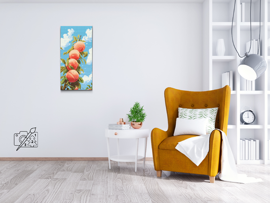 Diamond Painting - Sød fersken