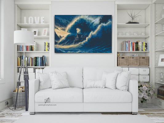 Diamond Painting - Tsunami