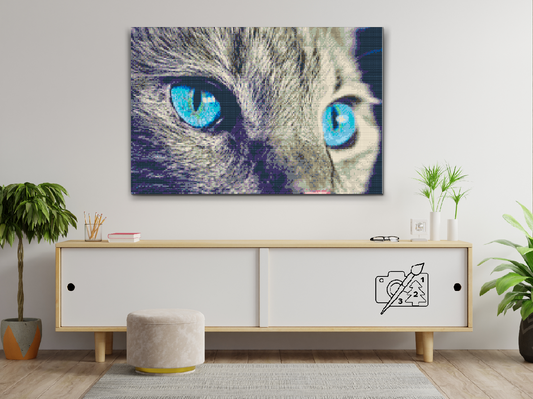 Diamond Painting - Skarpt blik