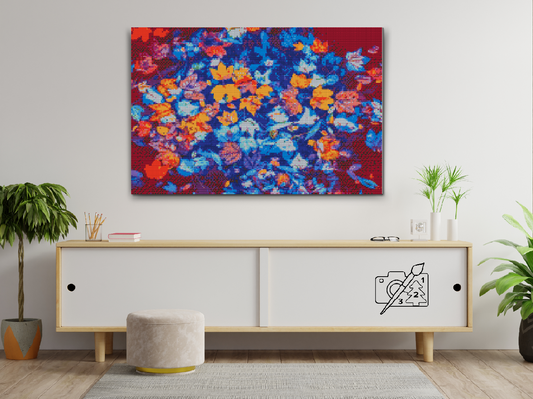 Diamond Painting - Faldne blade