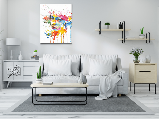 Diamond Painting - Mystisk Ansigt