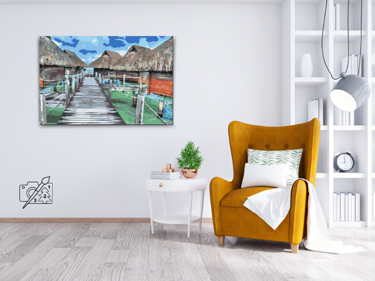 Paint by Numbers - Bora Bora