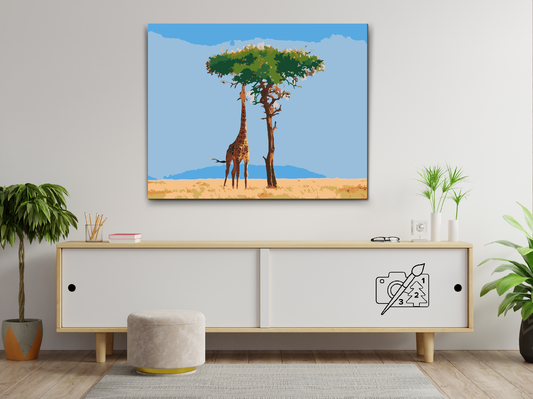Paint by Numbers - Giraffodring