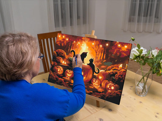 Paint by Numbers - Halloween er her
