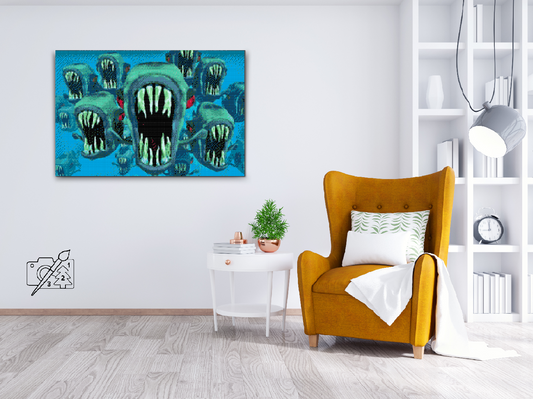 Diamond Painting - Piranhaer