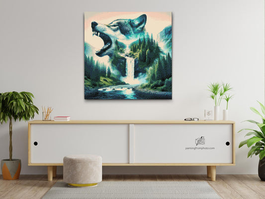 Diamond Painting - Ulvevandfaldet