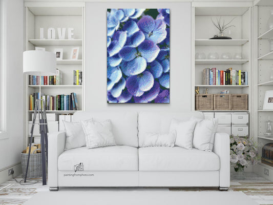 Diamond Painting - Hortensiablomst