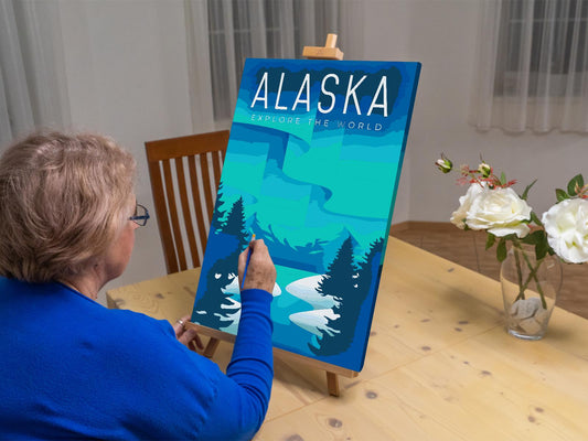 Paint by Numbers - Alaska
