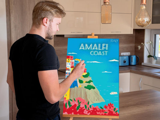 Diamond Painting - Amalfi, Italien