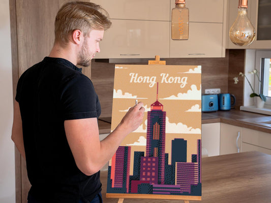 Diamond Painting - Hongkong