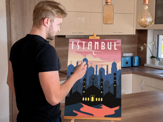 Diamond Painting - Istanbul, Tyrkiet
