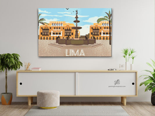 Diamond Painting - Lima, Peru