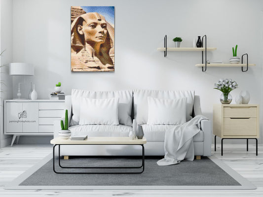 Diamond Painting - Sfinks tæt på
