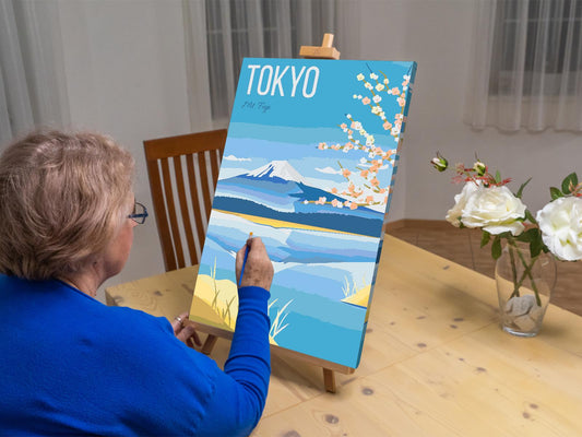 Paint by Numbers - Tokyo, Japan