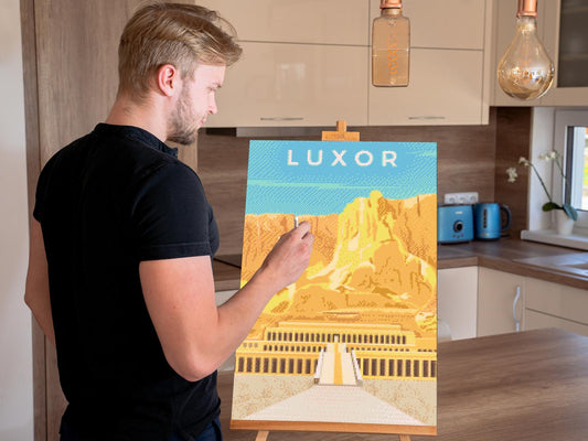 Diamond Painting - Luxor, Egypten