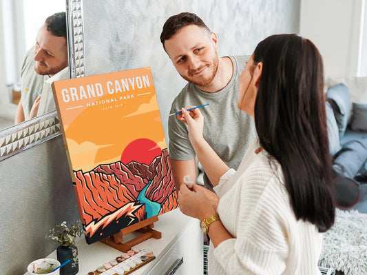 Paint by Numbers - Grand Canyon Nationalpark