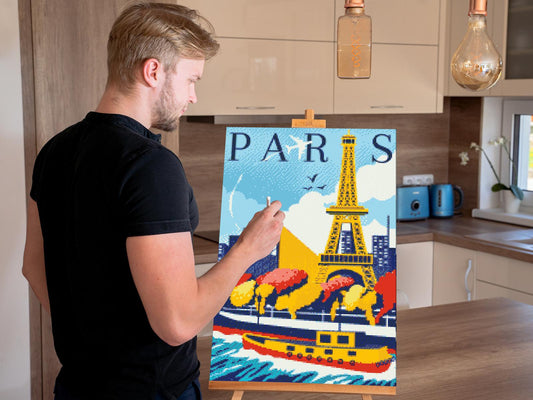 Diamond Painting - Paris, Frankrig
