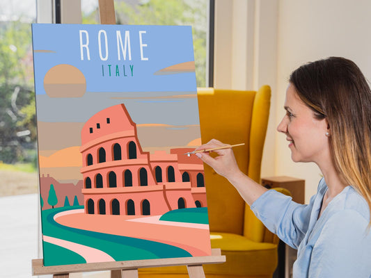 Paint by Numbers - Rom, Italien