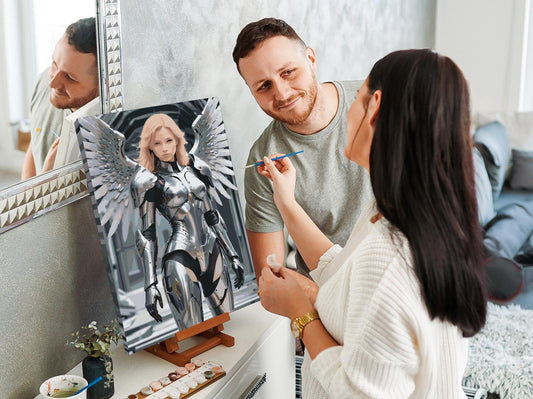 Paint by Numbers - Engel i metalbevæbning
