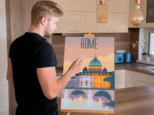 Diamond Painting - Rom, Italien 2