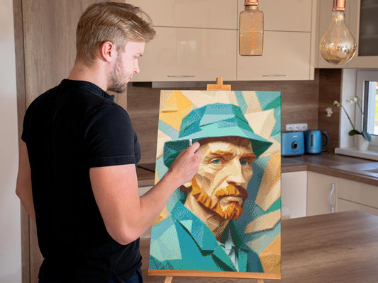 Diamond Painting - Origami Vincent Van Gogh