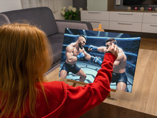 Paint by Numbers - MMA-brydere
