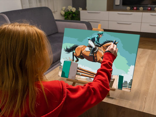 Paint by Numbers - Ridning