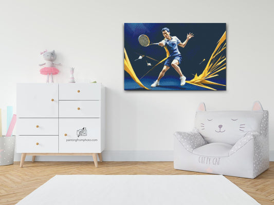 Diamond Painting - Badminton