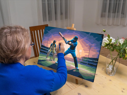 Paint by Numbers - Cricket