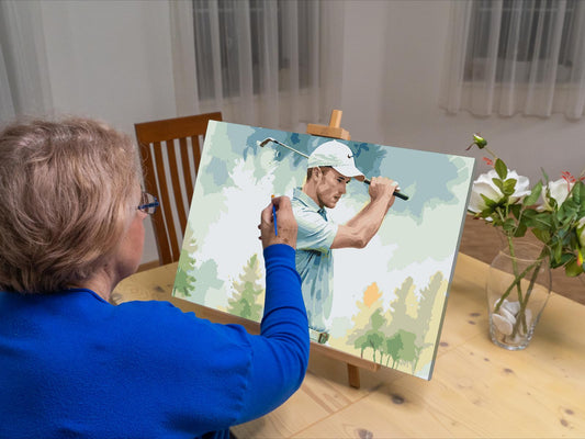 Paint by Numbers - Golf