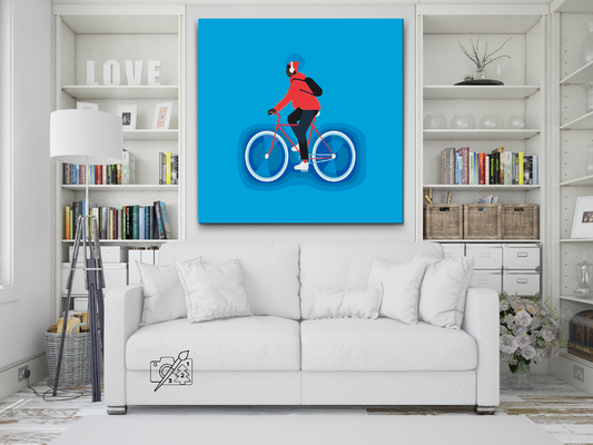 Paint by Numbers - Cyklist