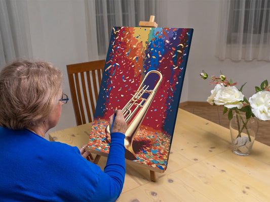 Paint by Numbers - Trombone