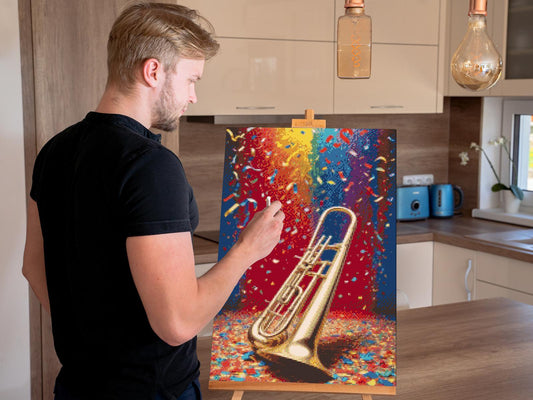Diamond Painting - Trombone