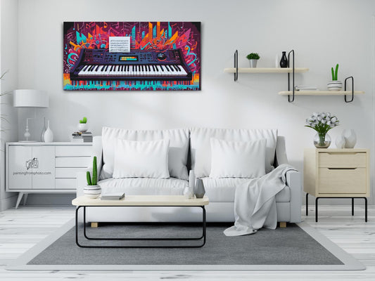 Paint by Numbers - Farverige tangenter