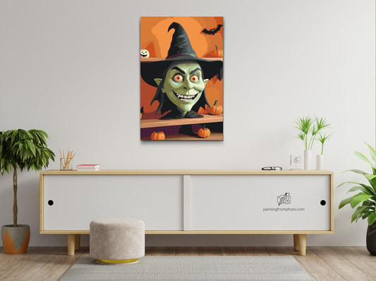 Paint by Numbers - Heksmaske