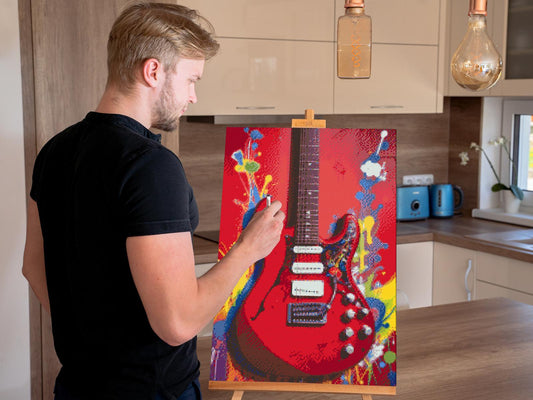 Diamond Painting - Elguitar