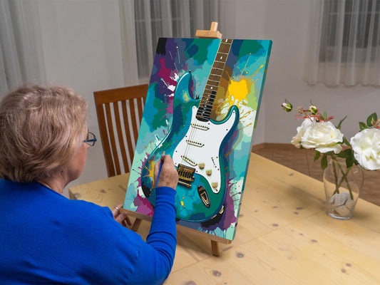 Paint by Numbers - Elguitar 2